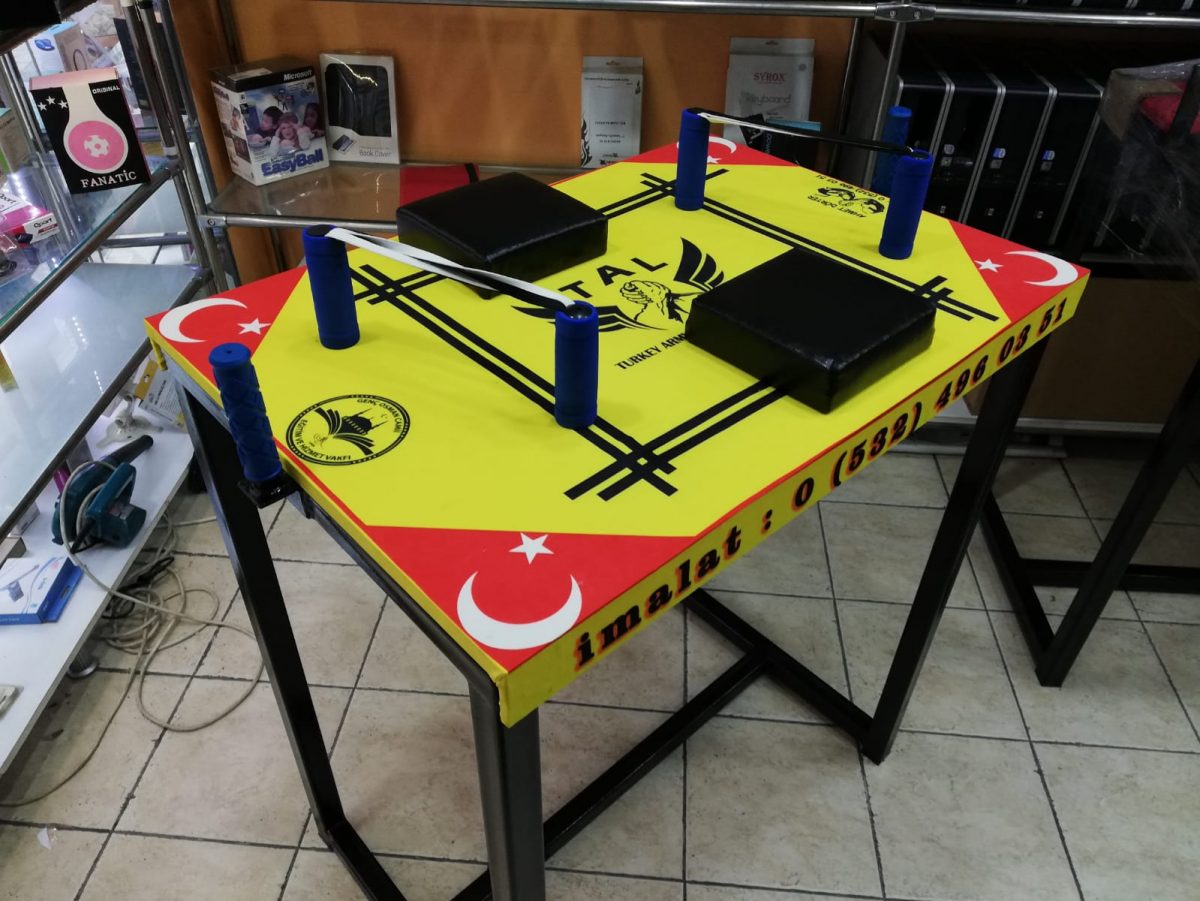 BİLEK GÜREŞİ MASASI İMALATI - TOPTAN VE PERAKENDE SATIŞI